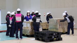 災害対策訓練の様子